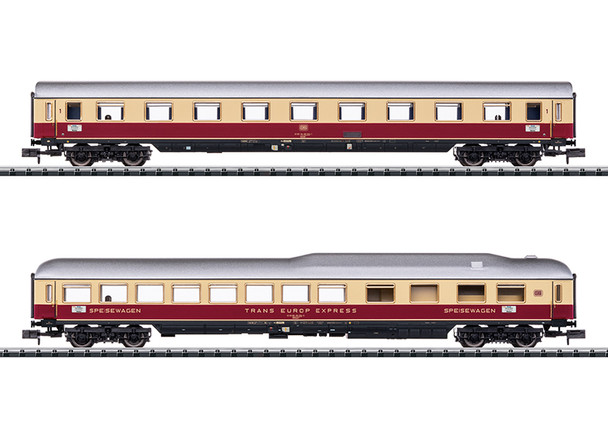 Minitrix 15369 - TEE Rheinpfeil"  2 Car Set  - N Scale