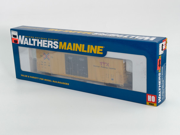 Pre-Owned: Walthers 60’ High cube Plate F Box Car TTX-TBOX 662126 - HO Scale