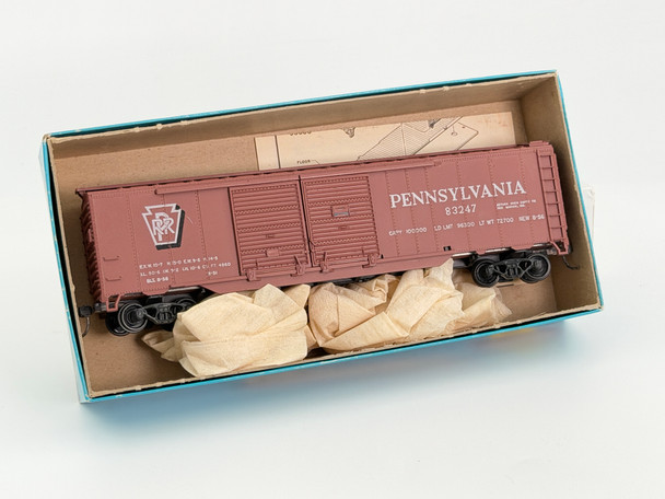 Pre-Owned: Athearn 50' Auto Box Car, Kadee Couplers Pennsylvania  - HO Scale