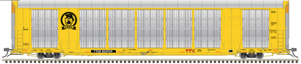 Atlas Master 20007911 - Gunderson® Multi-Max™ Auto Rack Canadian Pacific Kansas City (Yellow/Black) TTGX 822471 - HO Scale