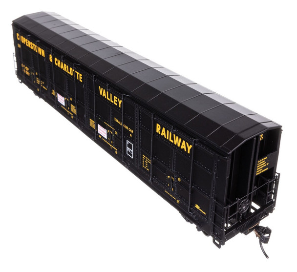 Walthers Proto 920-101943 - 56' Thrall All-Door Boxcar Coppertown and Charlotte Valley (CACV) 28077 - HO Scale