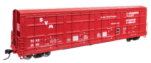 Walthers Proto 920-101953 - 56' Thrall All-Door Boxcar Sacramento Valley Moulding (TCAX) 20165 - HO Scale