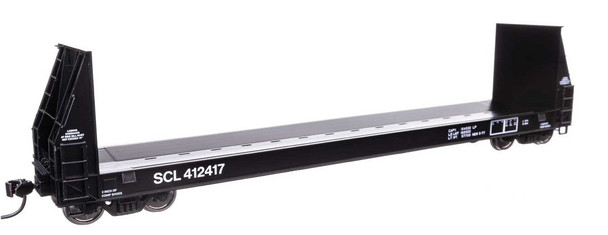 Walthers Proto 920-104538 - 50' Sieco Pulpwood Flatcar Seaboard Coast Line (SCL) 412478 - HO Scale