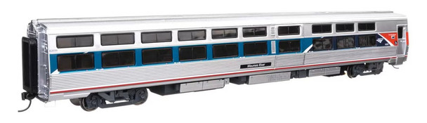 Walthers Proto 920-12323 - 85' Viewliner I Sleeper (Lighted) Amtrak (AMTK) Ph VII Travelmark #62039 Maumee River - HO Scale