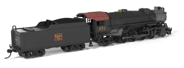 Broadway Limited 10050 - USRA Heavy Mikado (DCC and Sound) Chicago, Burlington & Quincy (CB&Q) FWD 451 - N Scale
