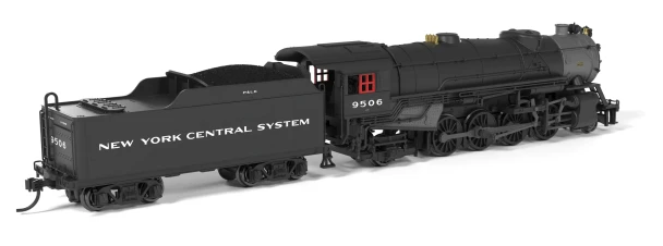 Broadway Limited 10059 - USRA Heavy Mikado (DCC and Sound) New York Central (NYC) PLE 9508 - N Scale