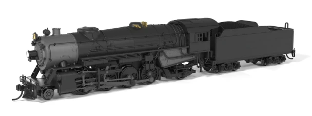Broadway Limited 10064 - USRA Heavy Mikado (DCC and Sound) Unlettered  - N Scale