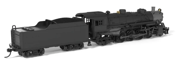 Broadway Limited 10094 - USRA Light Mikado (DCC and Sound) Unlettered  - N Scale