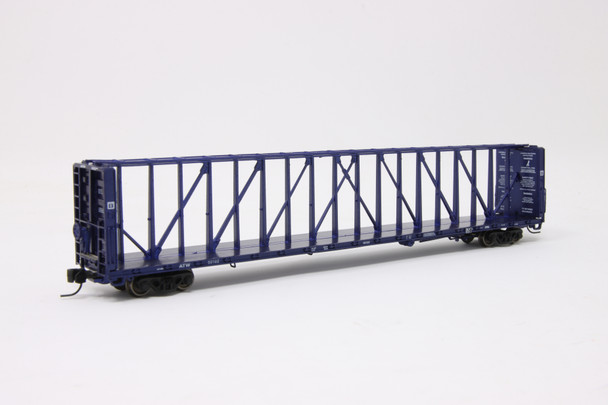 Jackson Railcar N601016 - 73' Centerbeam Flatcar Atlantic and Western (ATW) 50139 - N Scale