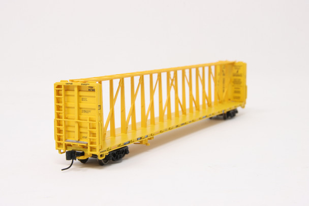 Jackson Railcar N601040 - 73' Centerbeam Flatcar TTX (TTZX) 857280 - N Scale