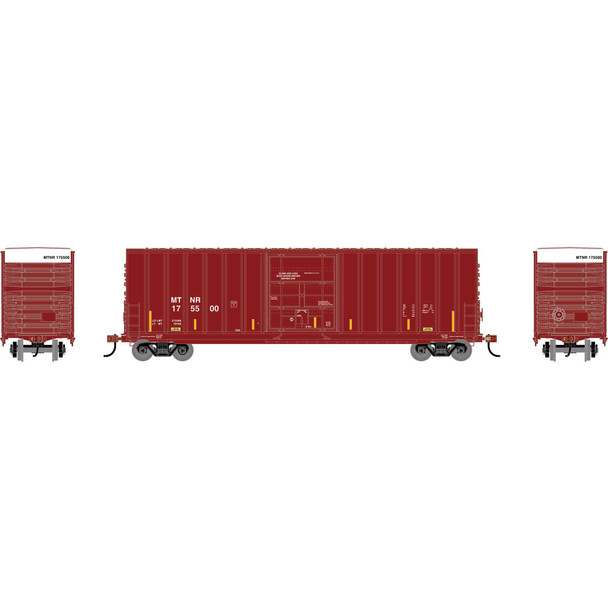 Athearn Roundhouse 2085 - 50' Exterior Post High Cube Plug Door Box Car Mississippi Tennessee Railroad (MTNR) (IHRX) 175500 - HO Scale