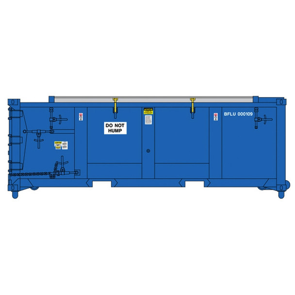 PRE-ORDER: Atlas Master 20008475 - Waste Containers (Sets of 6) Environmental Solutions (BFLU)  - HO Scale