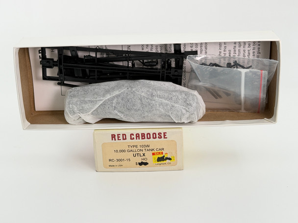 Pre-Owned: Red Caboose Type 103W 10,000 Gallon Tank Car kit SKELGAS 91059 - HO Scale