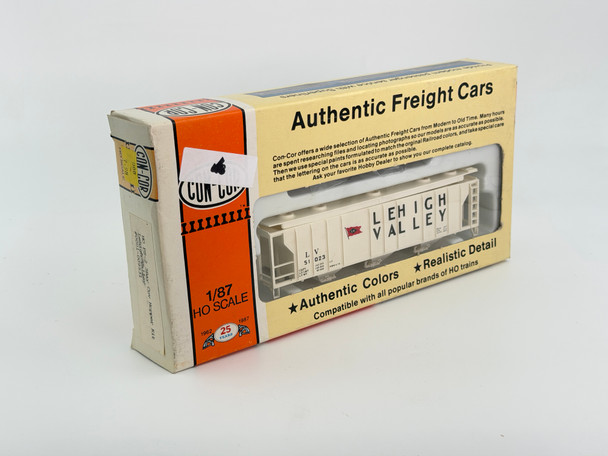 Pre-Owned: Con Cor PS-2 3 Bay Covered Hopper kit Lehigh Valley 51023 - HO Scale