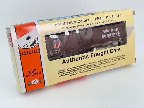 Pre-Owned: Con Cor 60’ SD Box Car Kit Scheme 1 Union Pacific 960074 - HO Scale