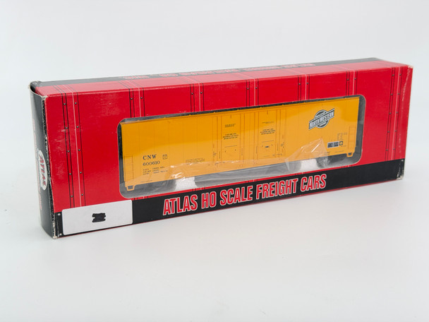 Pre-Owned: Atlas Evans Double Plug Door Box Car - NIB Chicago and NorthWestern 600610 - HO Scale