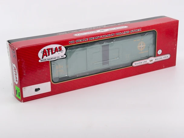 Pre-Owned: Atlas ACF 60’ Double Door Auto Parts Car - NIB Detroit Toledo and Ironton 25810 - HO Scale