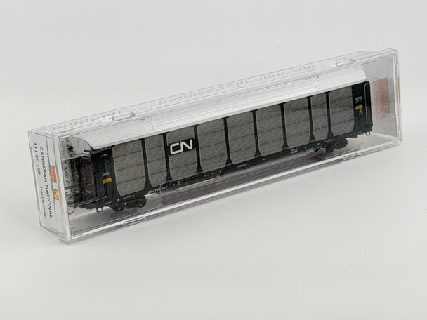 Pre-Owned: Micro-Trains 89' Tri Level Closed Auto Rack - NIB Canadian National 704367 - N Scale