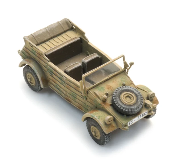 Artitec 6160113 - German WWII VW Typ 82 Kübelwagen Tarnung  - N Scale