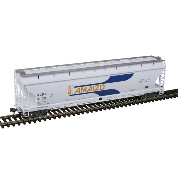 Atlas Master 20007983 - ACF PRESSUREAIDE COVERED HOPPER Amaizo (ACFX) 51178 - HO Scale