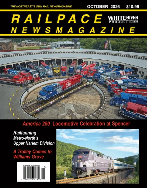 White River Productions RPN2026-10 - Railpace Newsmagazine October 2026  -