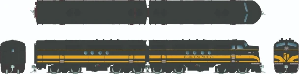 PRE-ORDER: Rapido 1004517 - EMD FT A+B (DCC and Sound) Electro-Motive Diesel Demonstrator (EMDX) #103A + 103B - HO Scale