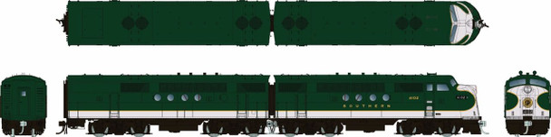 PRE-ORDER: Rapido 1004530 - EMD FT A+B (DCC and Sound) Southern (SOU) Green Scheme: #4102 + 4302 - HO Scale