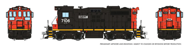 PRE-ORDER: Rapido 1108513 - CN SW1200RSm 'SWEEP' (DCC and Sound) CANAC 7106 - HO Scale