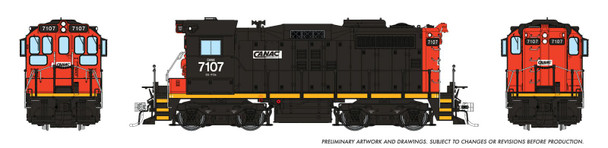 PRE-ORDER: Rapido 1108514 - CN SW1200RSm 'SWEEP' (DCC and Sound) CANAC 7107 - HO Scale