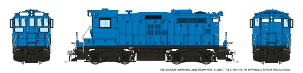 PRE-ORDER: Rapido 1108523 - CN SW1200RSm 'SWEEP' (DCC and Sound) Industrial Blue - HO Scale