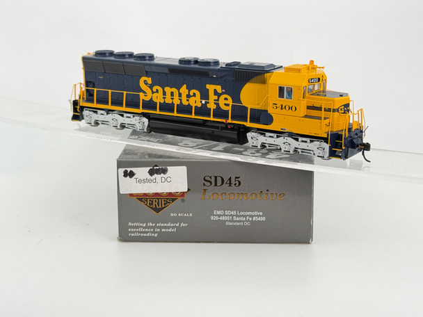 Pre-Owned: Proto 2000 EMD SD45 Locomotive Standard DC Santa Fe 5400 - HO Scale