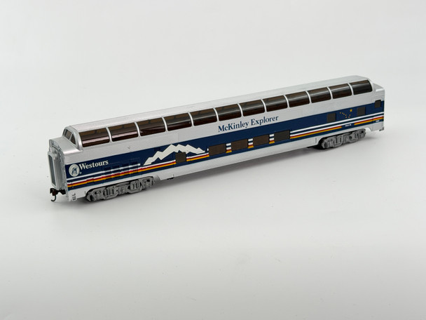 Pre-Owned: Bachmann 85’ Super Dome Westours McKinley Explorer HALX 58 - HO Scale
