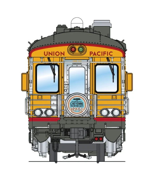 PRE-ORDER: Broadway Limited 10843 - Business Car “Cheyenne” Union Pacific (UP) 103 / 2010 Frontier Days Appearance - HO Scale