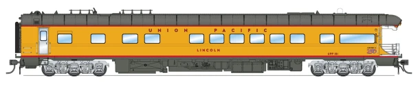 PRE-ORDER: Broadway Limited 10849 - Business Car "Lincoln" Union Pacific (UP) 101 / Big Boy West Coast w/ Drumhead - HO Scale