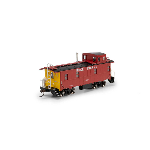 Athearn 74030 - Cupola Caboose Rock Island (RI) 17870 - HO Scale