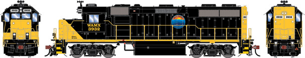 Athearn Genesis 1972 - EMD GP39-2 (DC Silent) Webb Asset Management/Watco (WAMX) 3932 'Blue Ridge Southern' - HO Scale