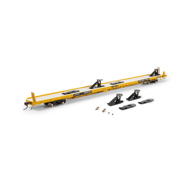 Athearn Genesis 2234 - F89-F Flat Car TTX (XTTX) 150245 'Yellow' - HO Scale