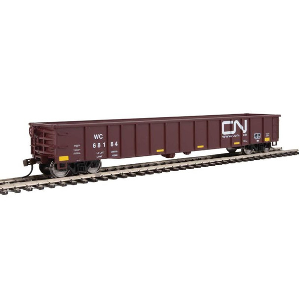 Walthers Trainline 931-1860 - Gondola - Ready to Run -- Canadian National (Wisconsin Central Reporting Marks)  Wisconsin Central (WC) 68184 - HO Scale