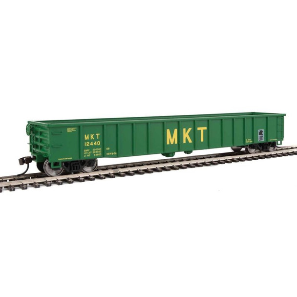 Walthers Trainline 931-1862 - Gondola - Ready to Run -- Missouri-Kansas-Texas(TM)  Missouri-Kansas-Texas (MKT) 12440 - HO Scale