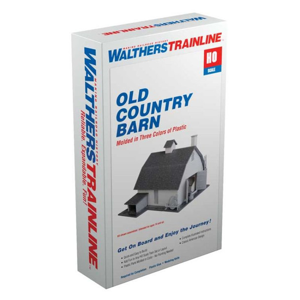Walthers 931-902 - Old Country Barn   - HO Scale Kit