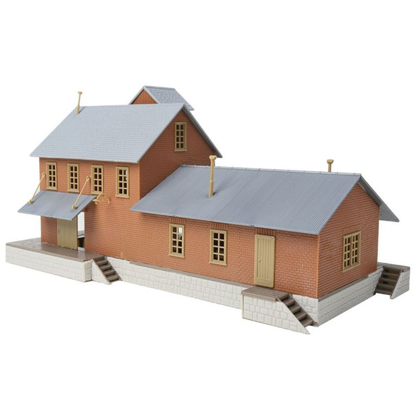 Walthers 931-918 - Brick Freight House   - HO Scale Kit