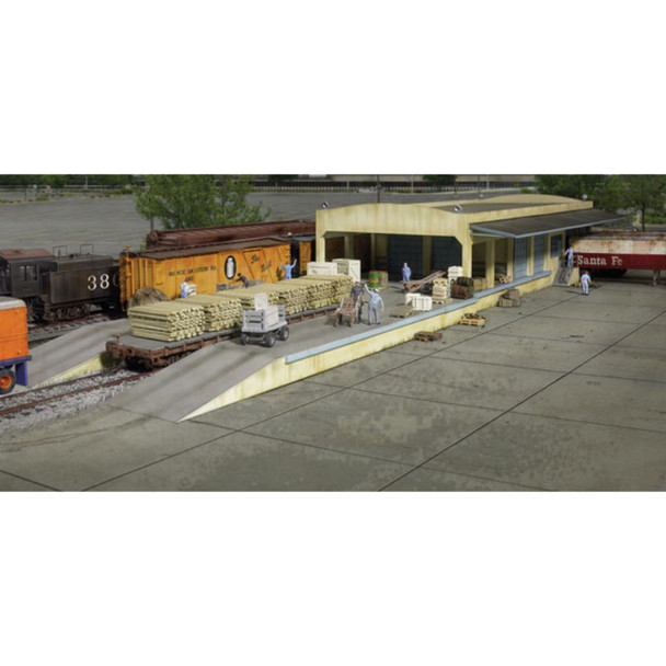 Walthers Cornerstone 933-2918 - Open Air Transload Bldg   - HO Scale