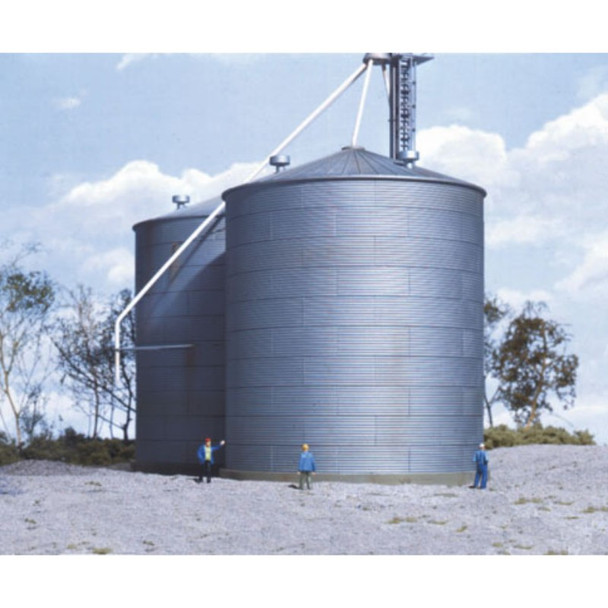 Walthers Cornerstone 933-3123 - Big Grain Storage Bin Kit   - HO Scale