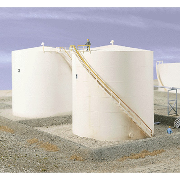 Walthers Cornerstone 933-3168 - Oil Storage Tank Tall Kit   - HO Scale