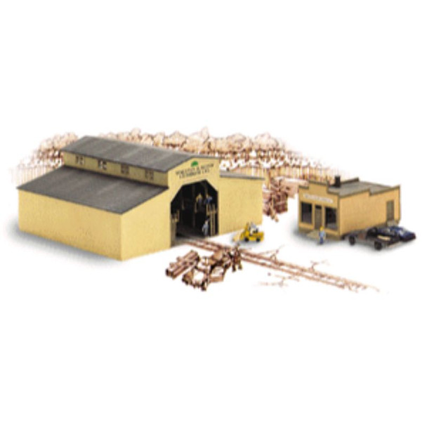 Walthers Cornerstone 933-3235 - Walton & Sons Lumber N   - N Scale