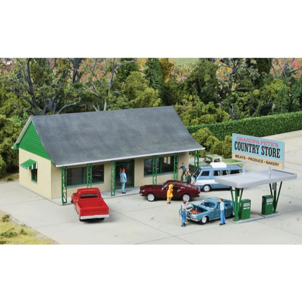 Walthers Cornerstone 933-3491 - Country Store Kit   - HO Scale