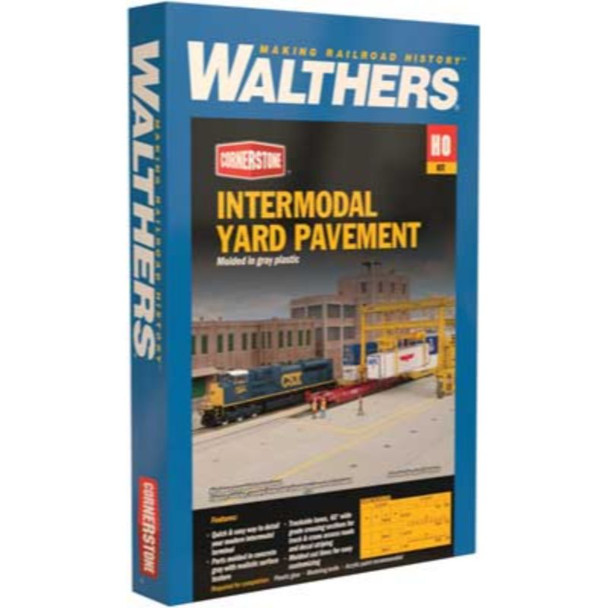 Walthers 933-4120 - Intermodal Yard Pavement   - HO Scale Kit