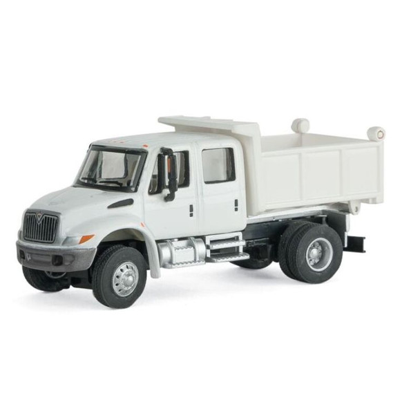 Walthers 949-11634 - 4300 Crew Cab Dump Truck - MOW    - HO Scale