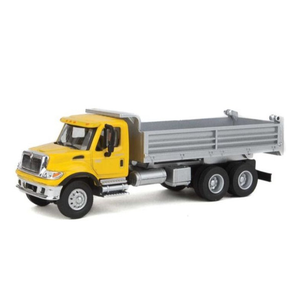 Walthers 949-11663 - 7602 Heavy Dump Truck - Yellow     - HO Scale