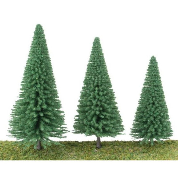 Walthers 949-1180 - Pine Tree 3 3/8' (10 Pack)    - HO Scale